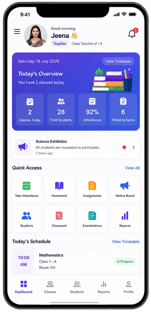 Campusor Teacher App Base